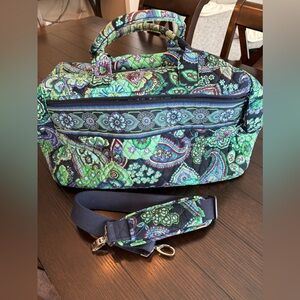 Vera Bradley Blue Rhapsody (retired) Large Weekender Bag